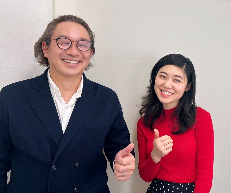 竹内嘉浩代表と恵美杏子カウンセラー